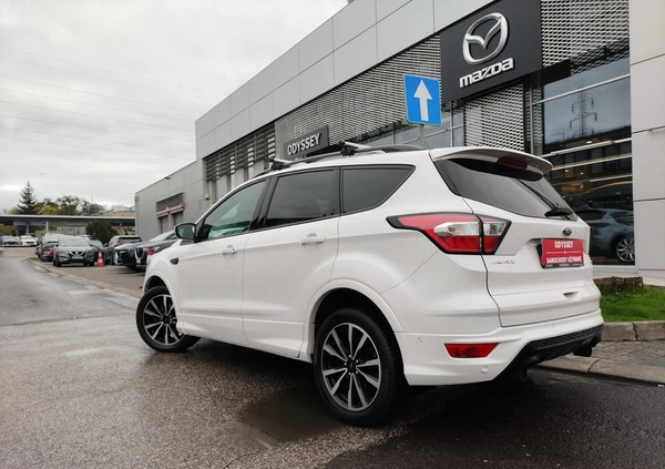 Ford Kuga cena 78900 przebieg: 137000, rok produkcji 2018 z Sierpc małe 211